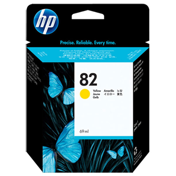 HP C4913A (HP 82) Yellow OEM Inkjet Cartridge