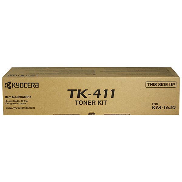 Kyocera Mita 370AM011 (TK-411) Black OEM Laser Toner Cartridge