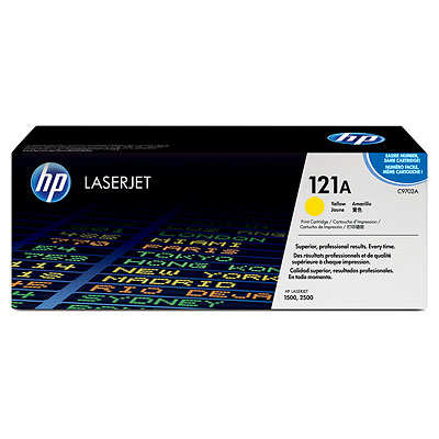 HP C9702A (HP 121A) Yellow OEM Toner Cartridge