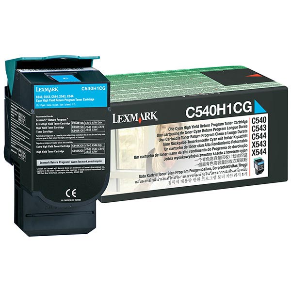 Lexmark C540H1CG Cyan OEM Toner