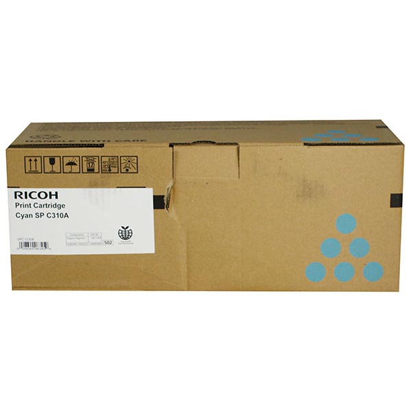 Ricoh 406345 (Type SPC310A) Cyan OEM Toner Cartridge