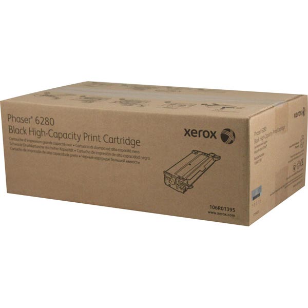 Xerox 106R01395 Black OEM Laser Toner Cartridge