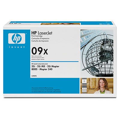 HP C3909X (HP 09X) Black OEM Toner Cartridge