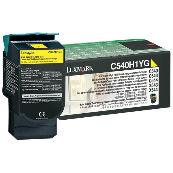 Lexmark C540H1YG Yellow OEM Toner