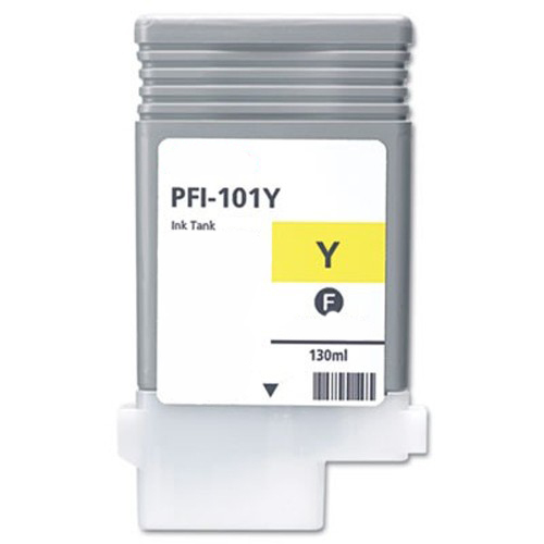 Premium Quality Yellow Inkjet Cartridge compatible with Canon 0886B001AA (PFI-101Y)