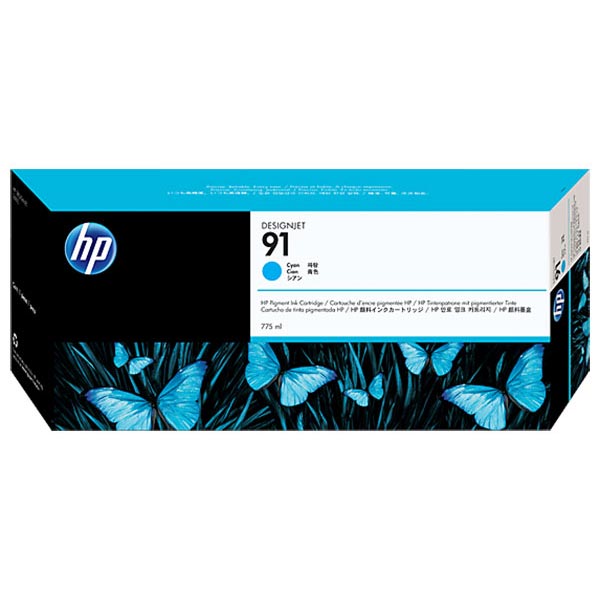 HP C9467A (HP 91) Cyan OEM Inkjet Cartridge