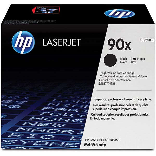 HP CE390XG (HP 90X) Black OEM Smart Print Cartridge