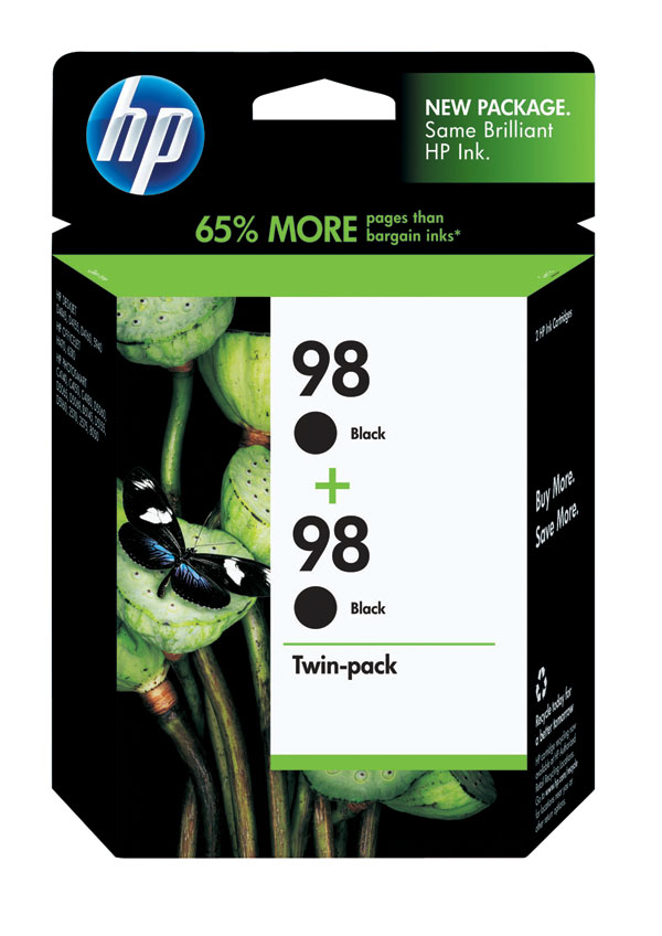 HP C9514FN (HP 98) Black OEM Inkjet Cartridge