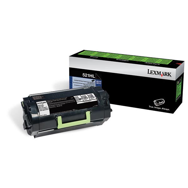 Lexmark 52D1H0L (Lexmark #521HL) Black OEM Toner