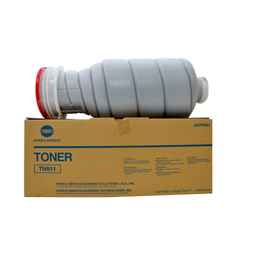 Konica Minolta A0YP030 (TN-911) Black OEM Toner Cartridge