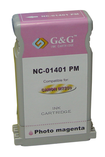 Premium Quality Photo Magenta Inkjet Cartridge compatible with Canon 7573A001 (BCI-1401PM)