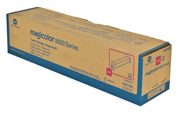 Konica Minolta A0D7333 Magenta OEM Toner Cartridge