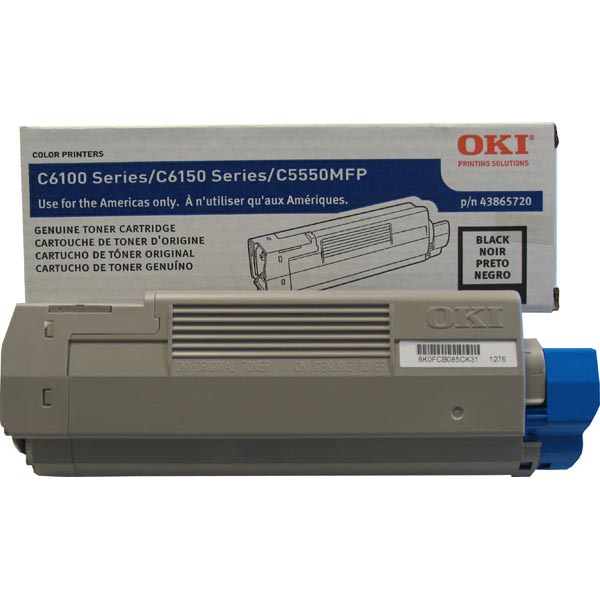 Okidata 43865720 Black OEM Toner Cartridge