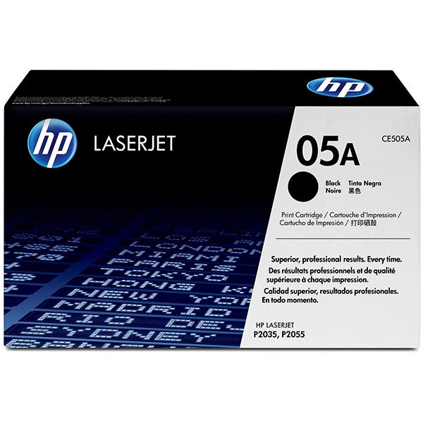 HP CE505A (HP 05A) Black OEM Toner Cartridge