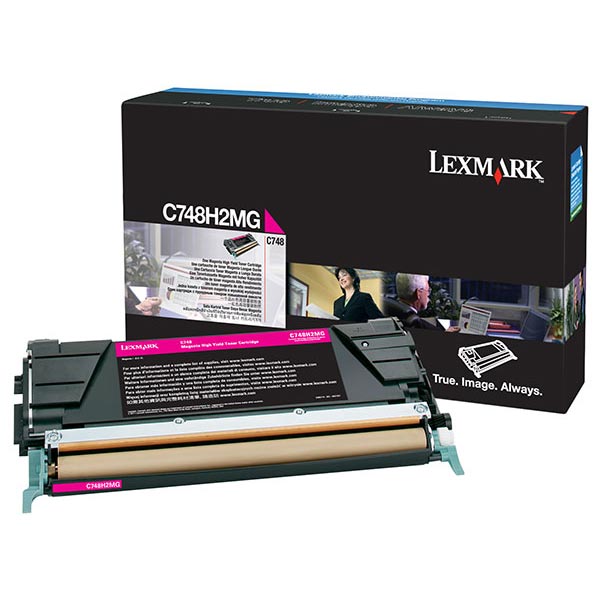 Lexmark C748H2MG Magenta OEM High Yield Toner