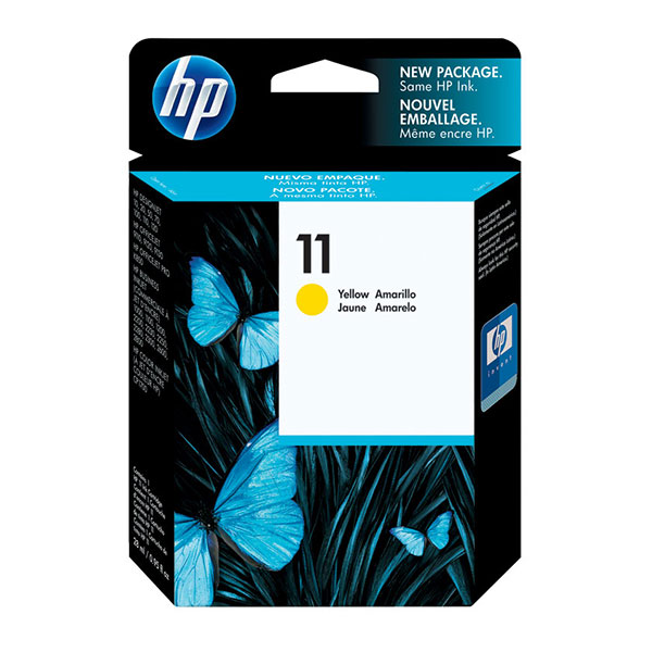 HP C4838A (HP 11) Yellow OEM Ink Cartridge