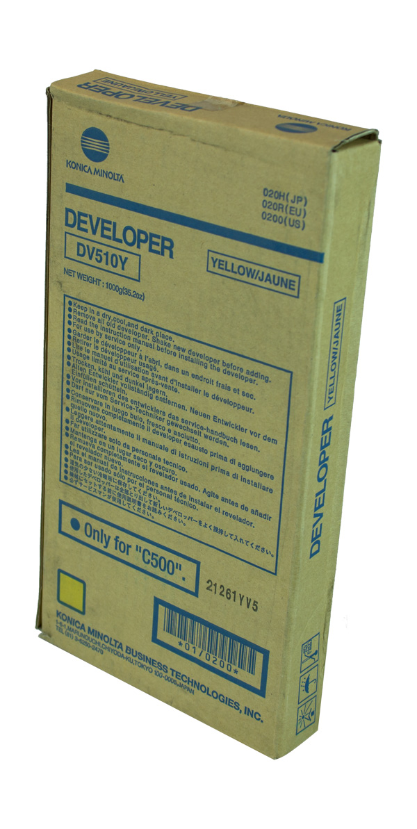 Konica Minolta 200 Yellow OEM Developer