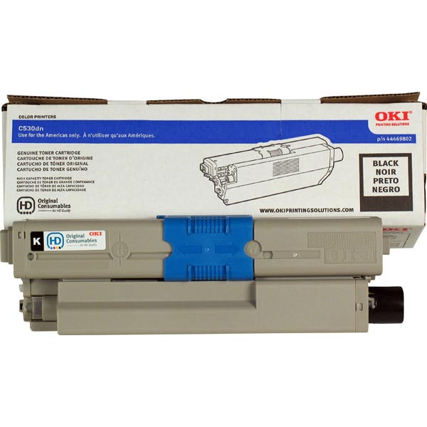 Okidata 44469802 Black OEM Toner Cartridge