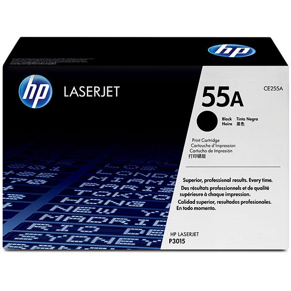 HP CE255A (HP 55A) Black OEM Toner Cartridge