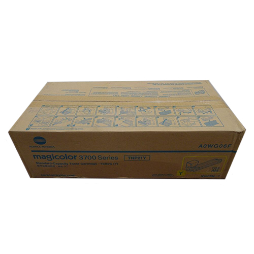 Konica Minolta A0WG06F Yellow OEM Toner Cartridge