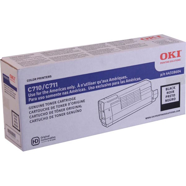 Okidata 44318604 Black OEM Toner