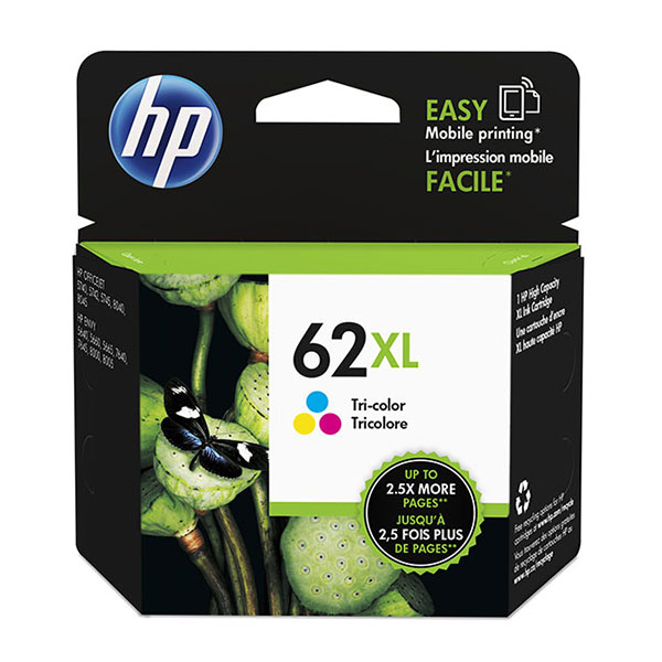 HP C2P07AN (HP 62XL) Tri-Color OEM Ink Cartridge