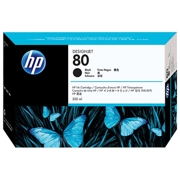 HP C4871A (HP 80XL) Black OEM Inkjet Cartridge