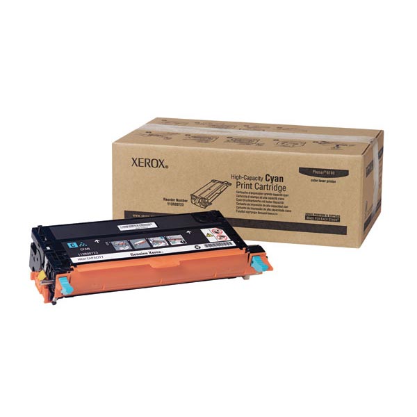 Xerox 113R00723 (113R723) Cyan OEM Toner Cartridge