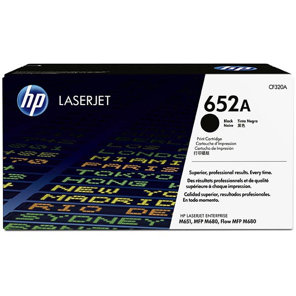 HP CF320A (HP 652A) Black OEM Toner Cartridge