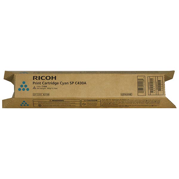 Ricoh 821108 Cyan OEM Toner Cartridge