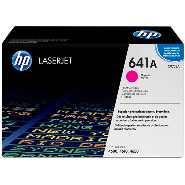 HP C9723A (HP 641A) Magenta OEM Toner Cartridge