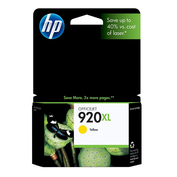 HP CD974AN (HP 920XL) Yellow OEM Inkjet Cartridge