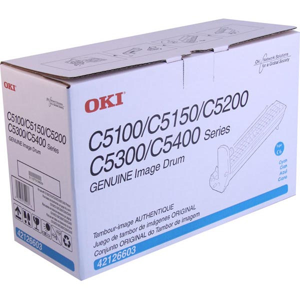 Okidata 42126603 (Type C6) Cyan OEM Drum