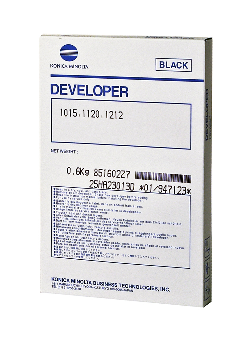 Konica Minolta 947-123 Black OEM Developer