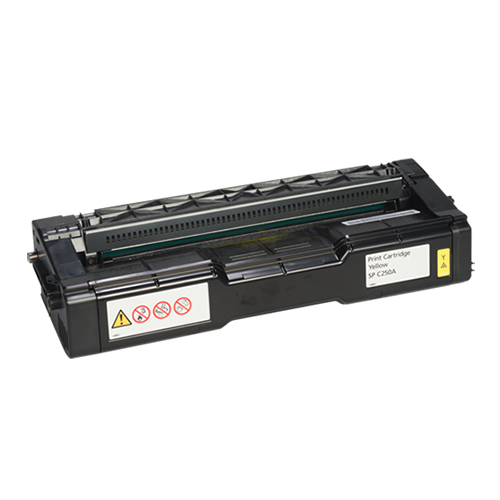 Premium Quality Yellow Toner Cartridge compatible with Ricoh 407542 (Type C250HA)