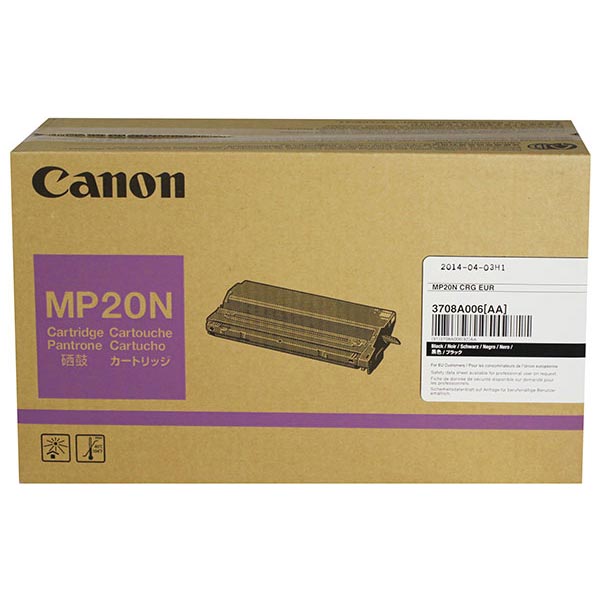 Canon 3708A007AA (MP20) Black OEM Copier Toner