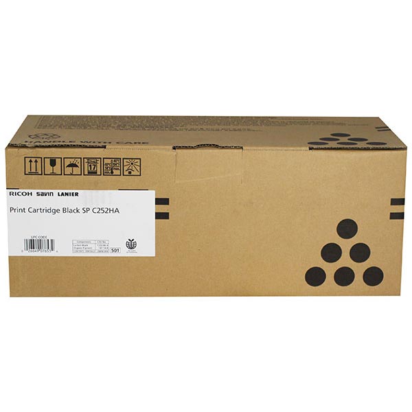 Ricoh 407653 (Type C250HA) Black OEM Toner Cartridge