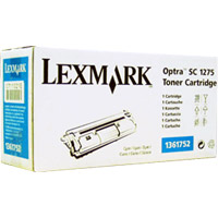 Lexmark 1361752 Cyan OEM Toner Cartridge