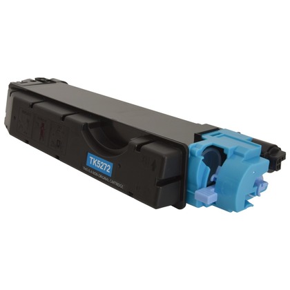 Premium Quality Cyan Toner Cartridge compatible with Kyocera Mita 1T02TVCUS0 (TK5272C)