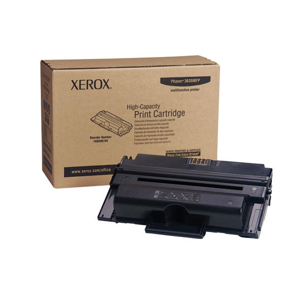 Xerox 108R00795 Black OEM Laser Toner Cartridge