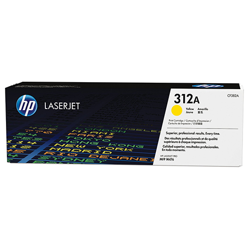 HP CF382A (HP 312A) Yellow OEM Toner Cartridge