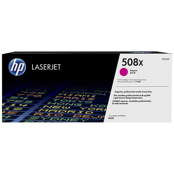 HP CF363X (HP 508X) Magenta OEM Toner Cartridge