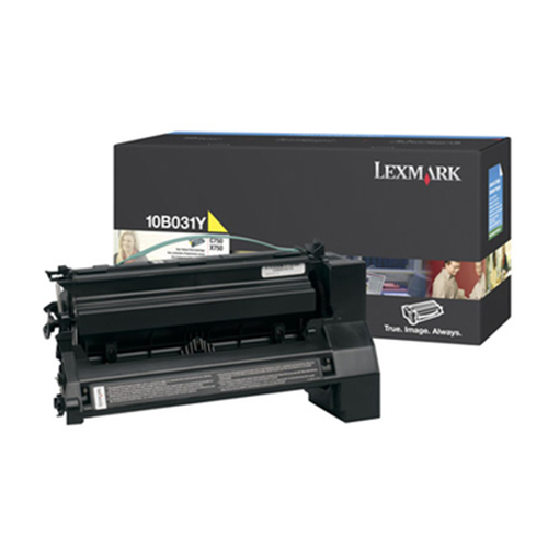 Lexmark 10B031Y Yellow OEM Toner Cartridge