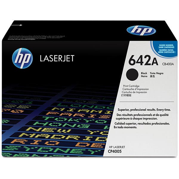 HP CB400A (HP 642A) Black OEM Toner Cartridge