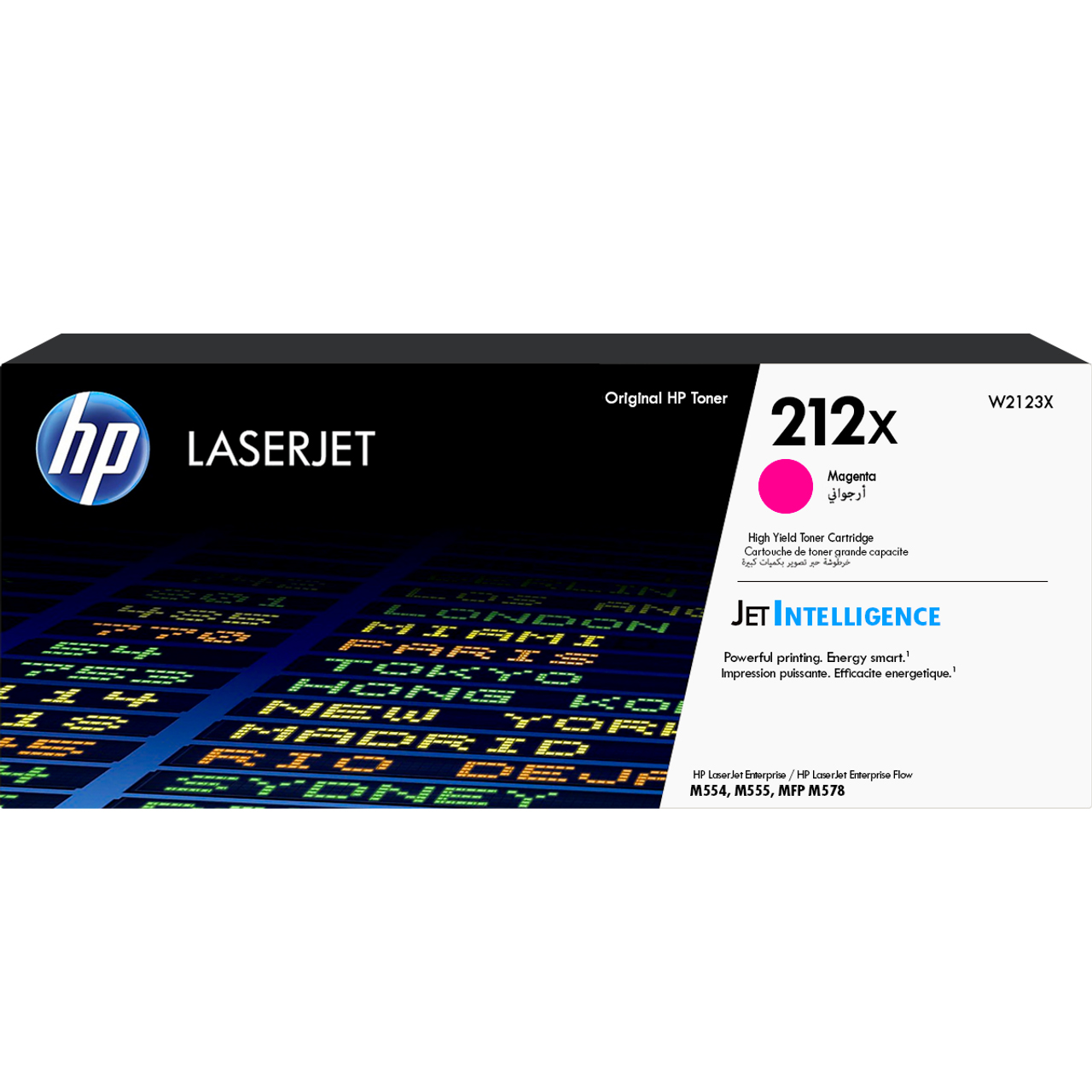 HP W2123X (HP 212X) OEM High Yield Magenta Toner Cartridge