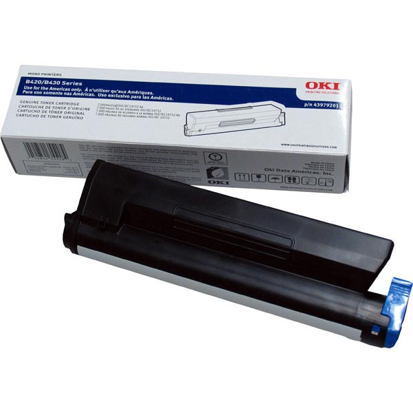 Okidata 43979201 Black OEM Laser Toner Cartridge