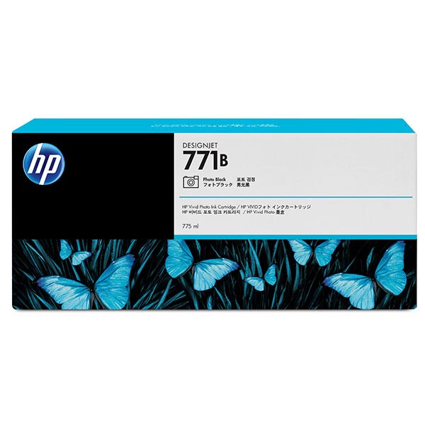 HP B6Y16A (HP 771A) Chromatic Red OEM Inkjet Cartridge