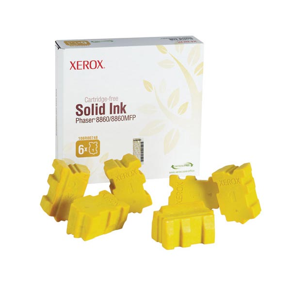 Xerox 108R00748 Yellow OEM Solid Ink Sticks