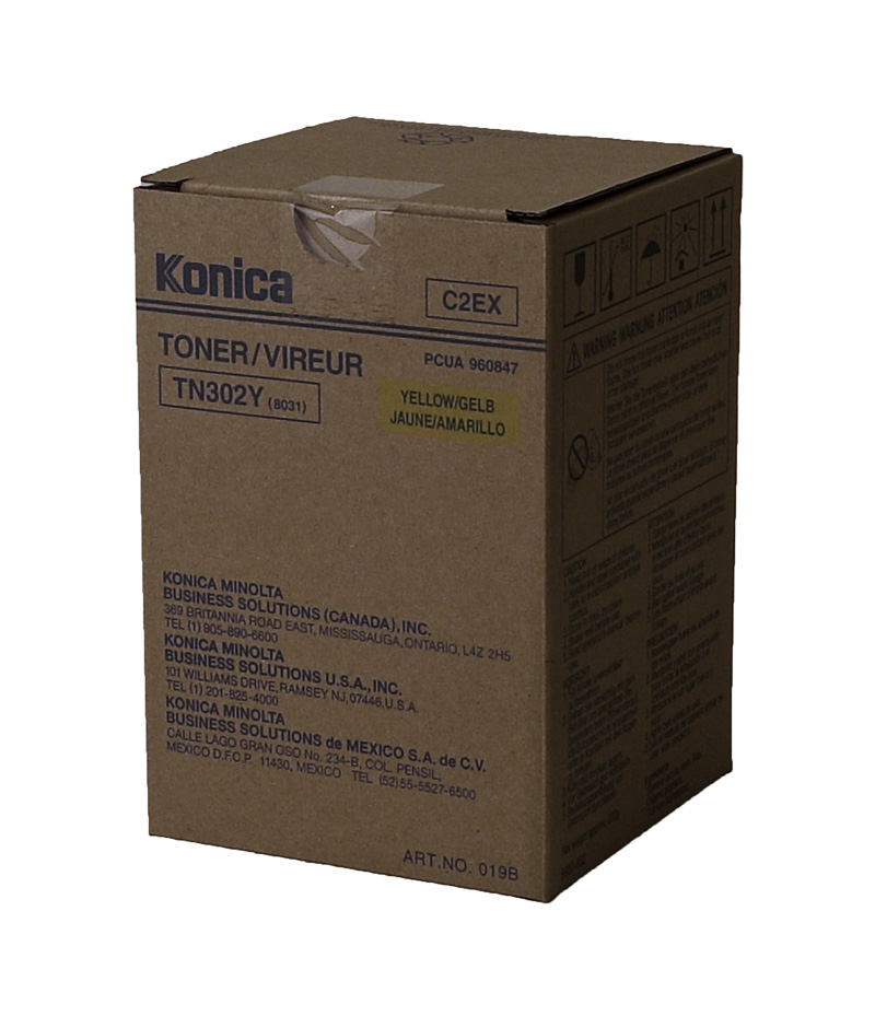 Konica Minolta 960-847 Yellow OEM Copier Toner