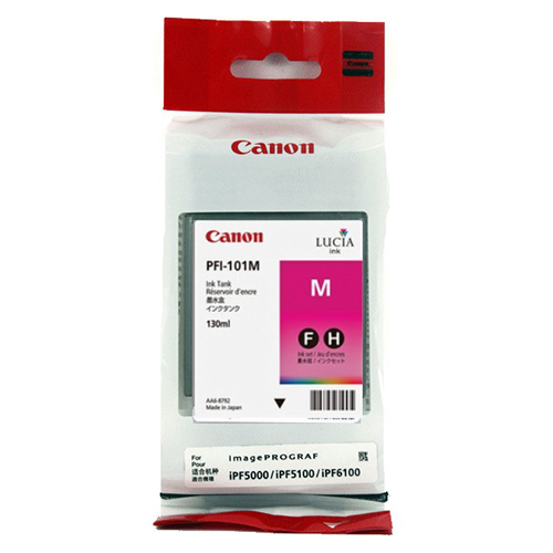 Canon 0885B001AA (PFI-101M) Magenta OEM Inkjet Cartridge